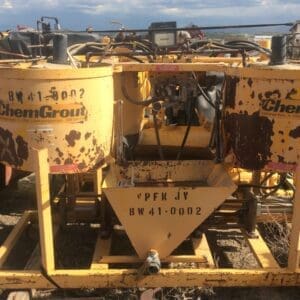 Chemgrout 2 Drum Mixing Pump