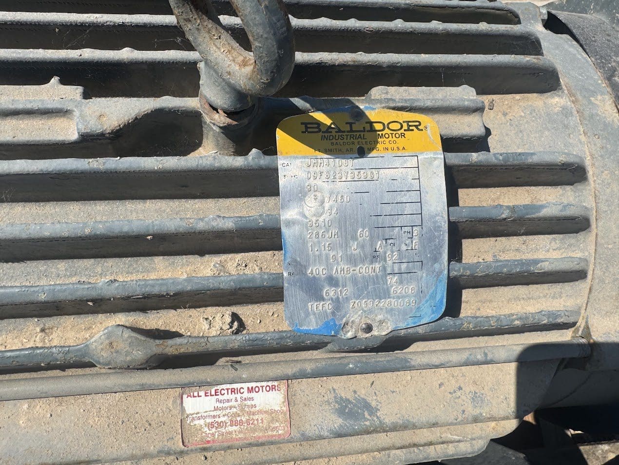 Baldor Industrial Motor - Model JMM4108T - Image 2