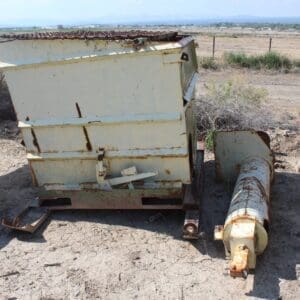 Custom Dumpster Shotcrete mixer 2.5 yard