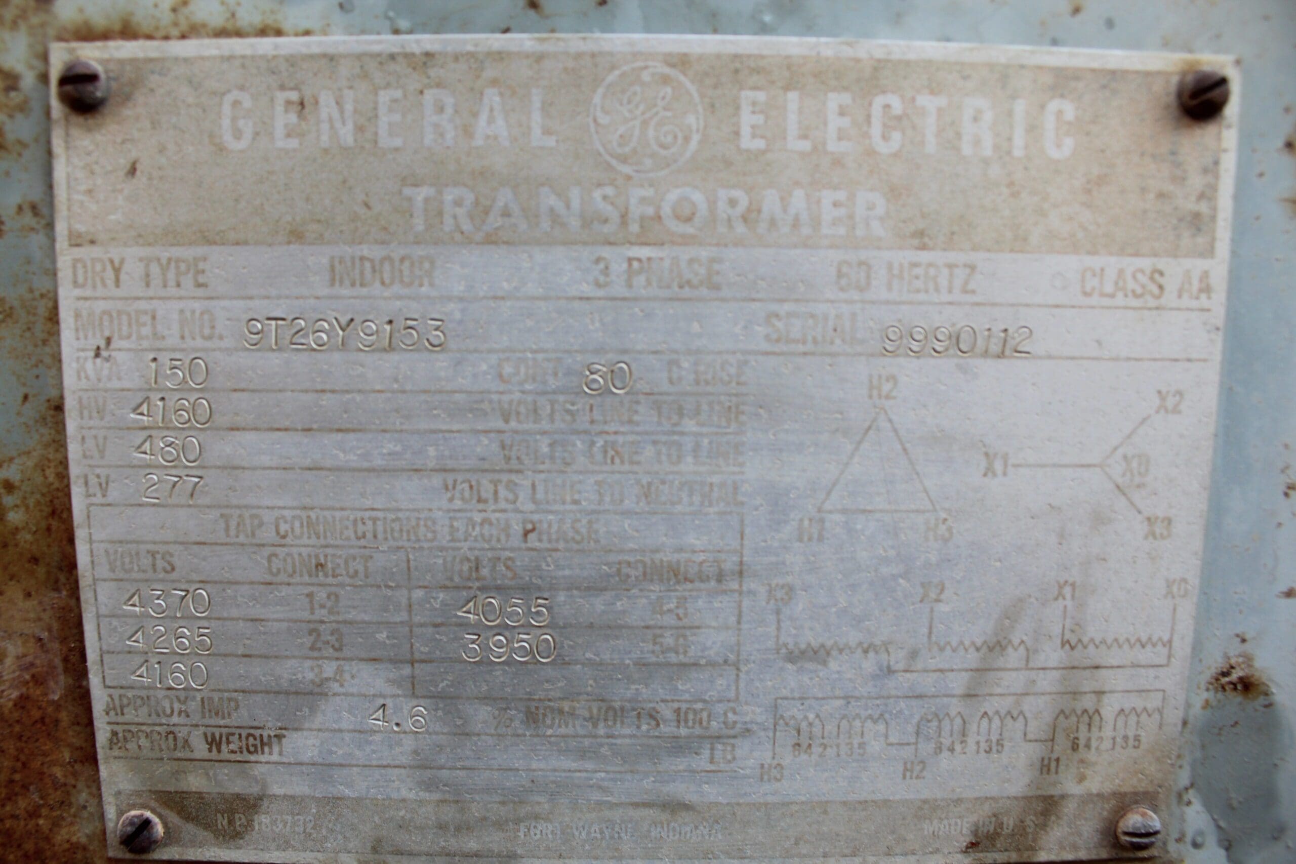 GE - 9T26Y9153 Transformer - Image 12