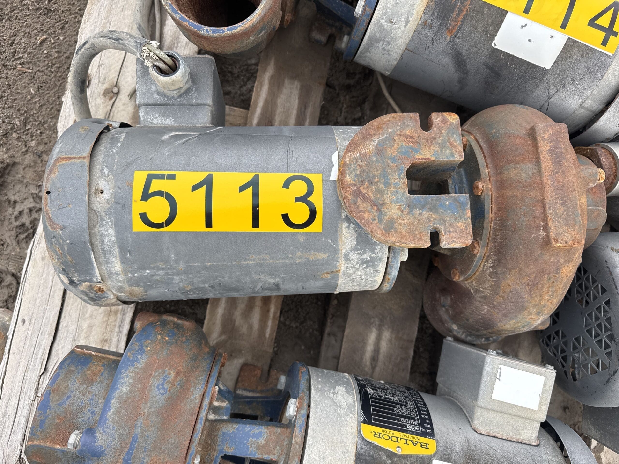 Baldor Industrial Motor - Model VM3559 - Image 6