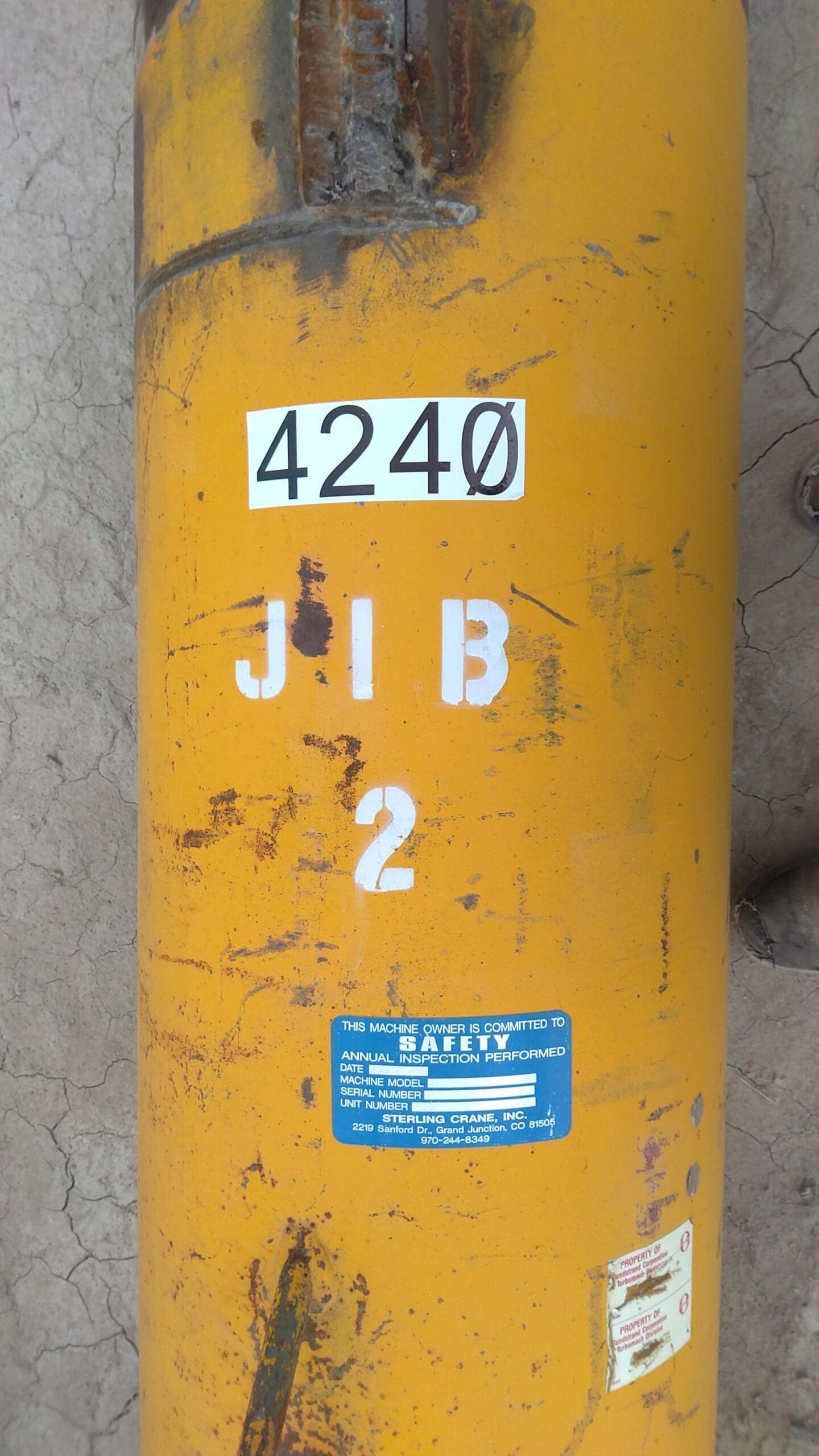 Abell Howe 1/2 Ton Jib Crane - Image 2